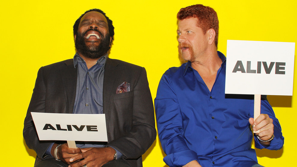 Der Frauenschwarm hätte auch in einer Welt voller Zombies gute Chancen. "Ich bin ein Fan von ihm", outet sich Chad Coleman.