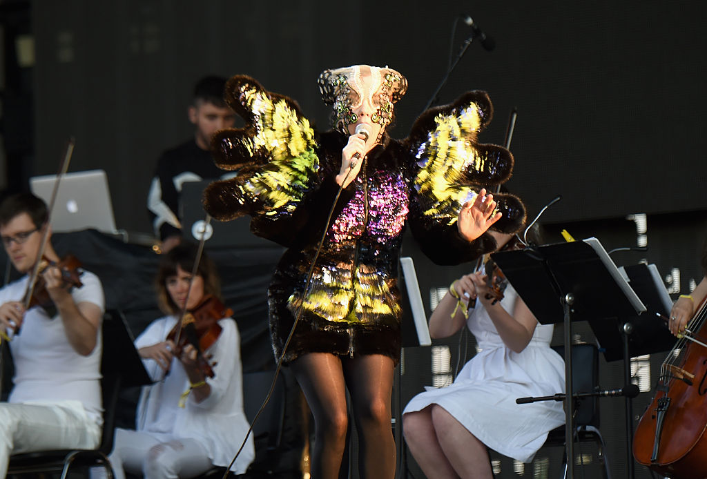 performs onstage during 2015 Governors Ball Music Festival at Randall's Island on June 6, 2015 in New York City.