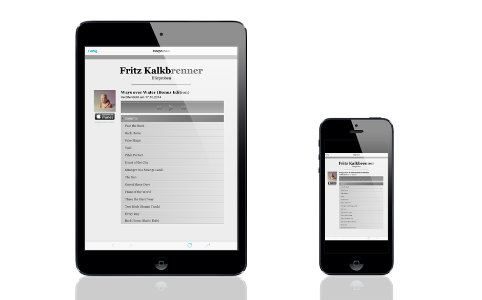 Musikexpress gibt es auch als App