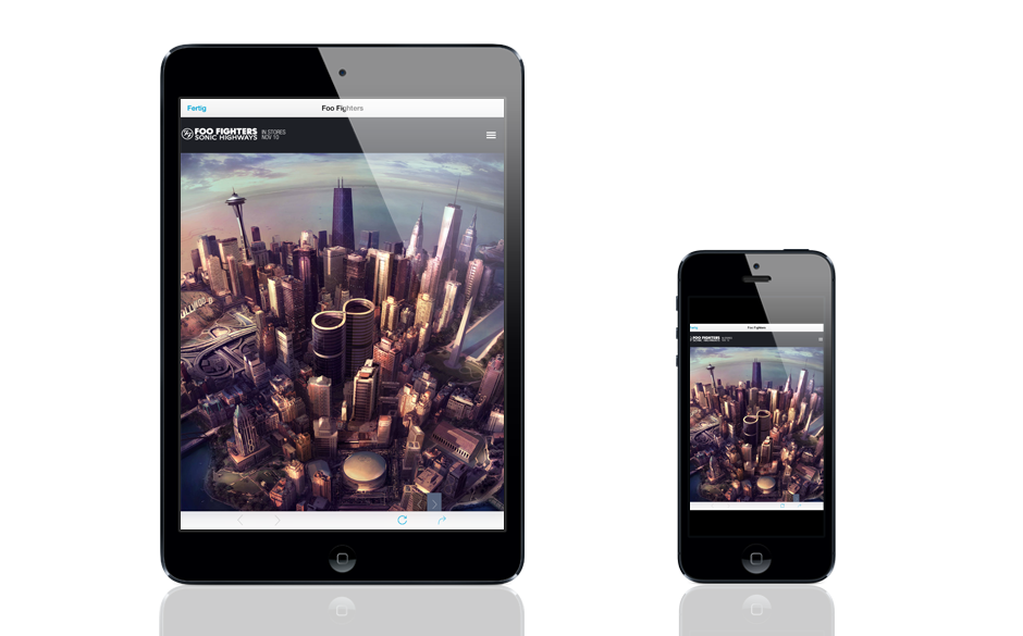 Musikexpress gibt es auch als App