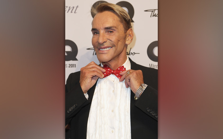 Polka-Dot-Fliege: Wolfgang Joop bei den GQ "Man of the Year" Awards 2011