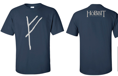 T-Shirt mit dem Motiv "Rune", Größe M