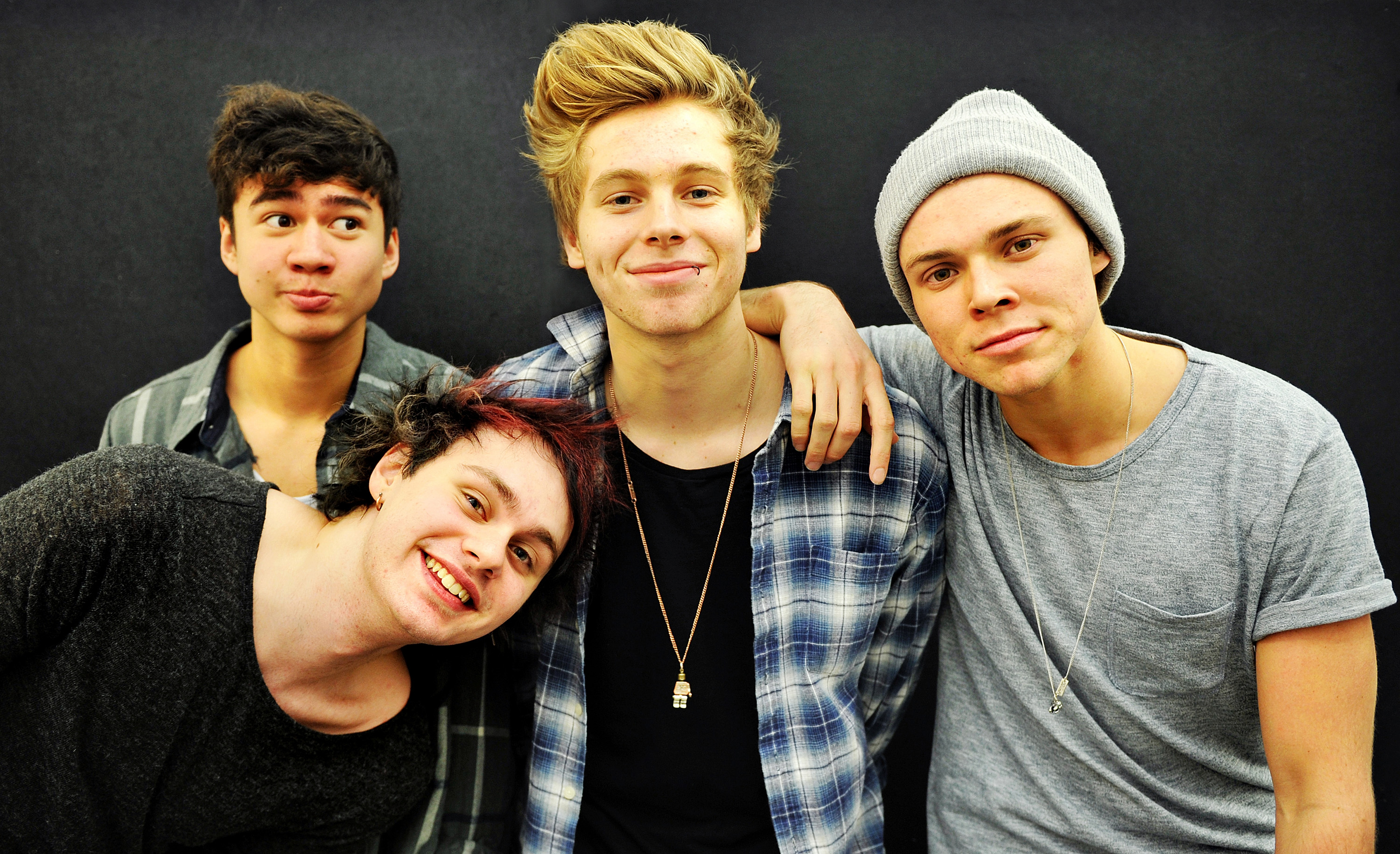 Die vier Jungs von 5 Seconds Of Summer räumten als Newcomer ab.
