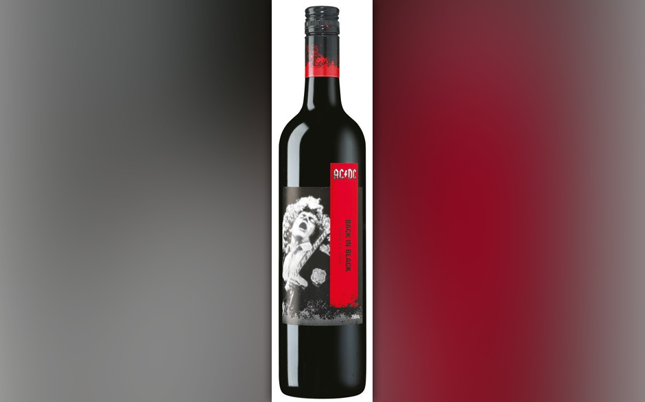 >>>  AC/DC BACK IN BLACK trockener Rotwein
