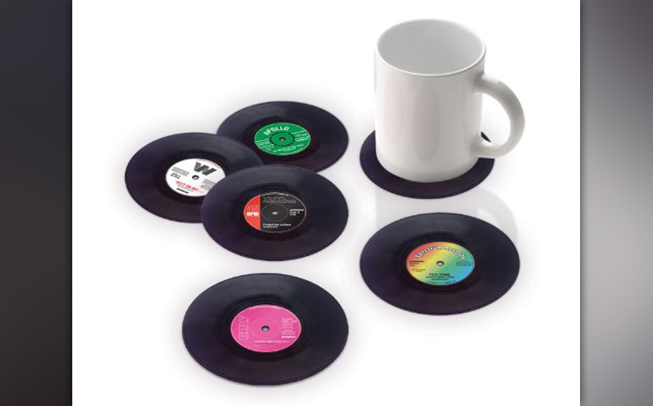 >>>  Schallplatten-Untersetzer gegen Glühweinflecken