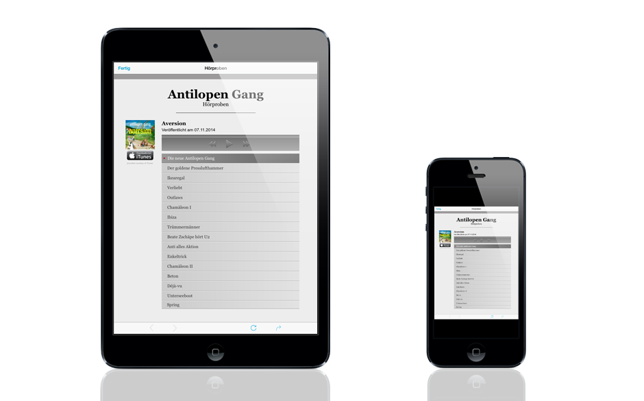 So sieht der neue Musikexpress als App aus