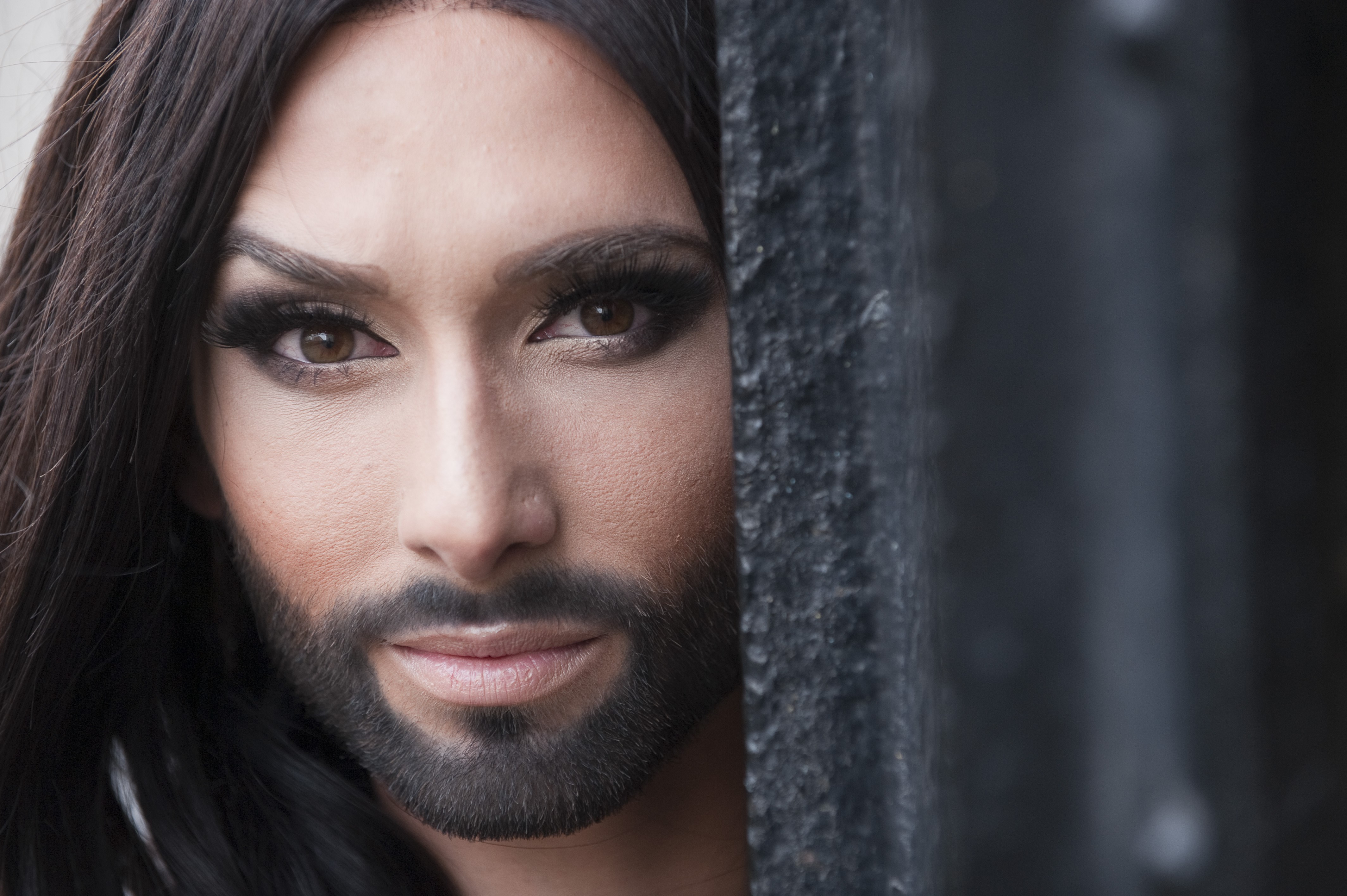 GHENT, BELGIUM - JANUARY 18: (FRANCE OUT,BELGIUM OUT,NETHERLANDS OUT)  Singer Conchita Wurst aka Tom Neuwirth poses in the...