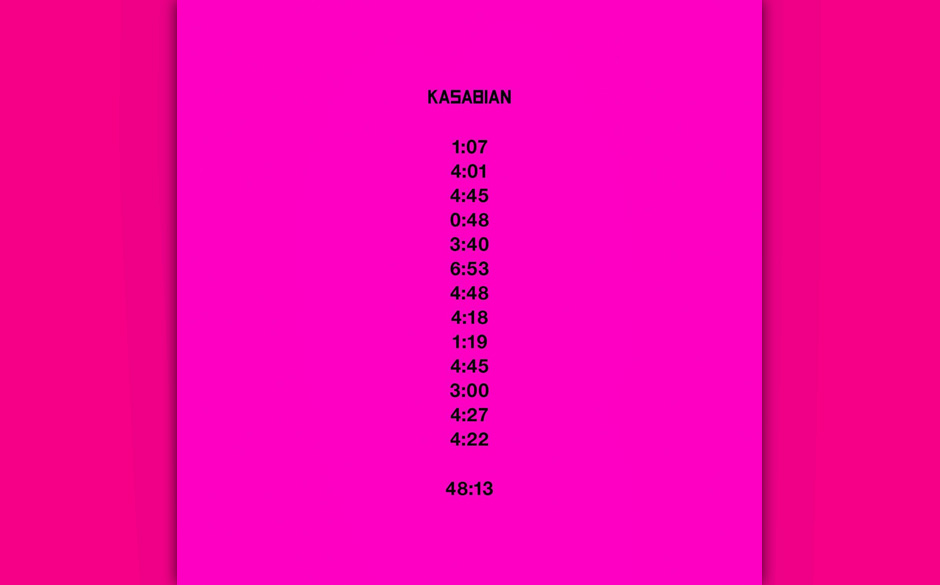 Platz 16: Kasabian - 48:13