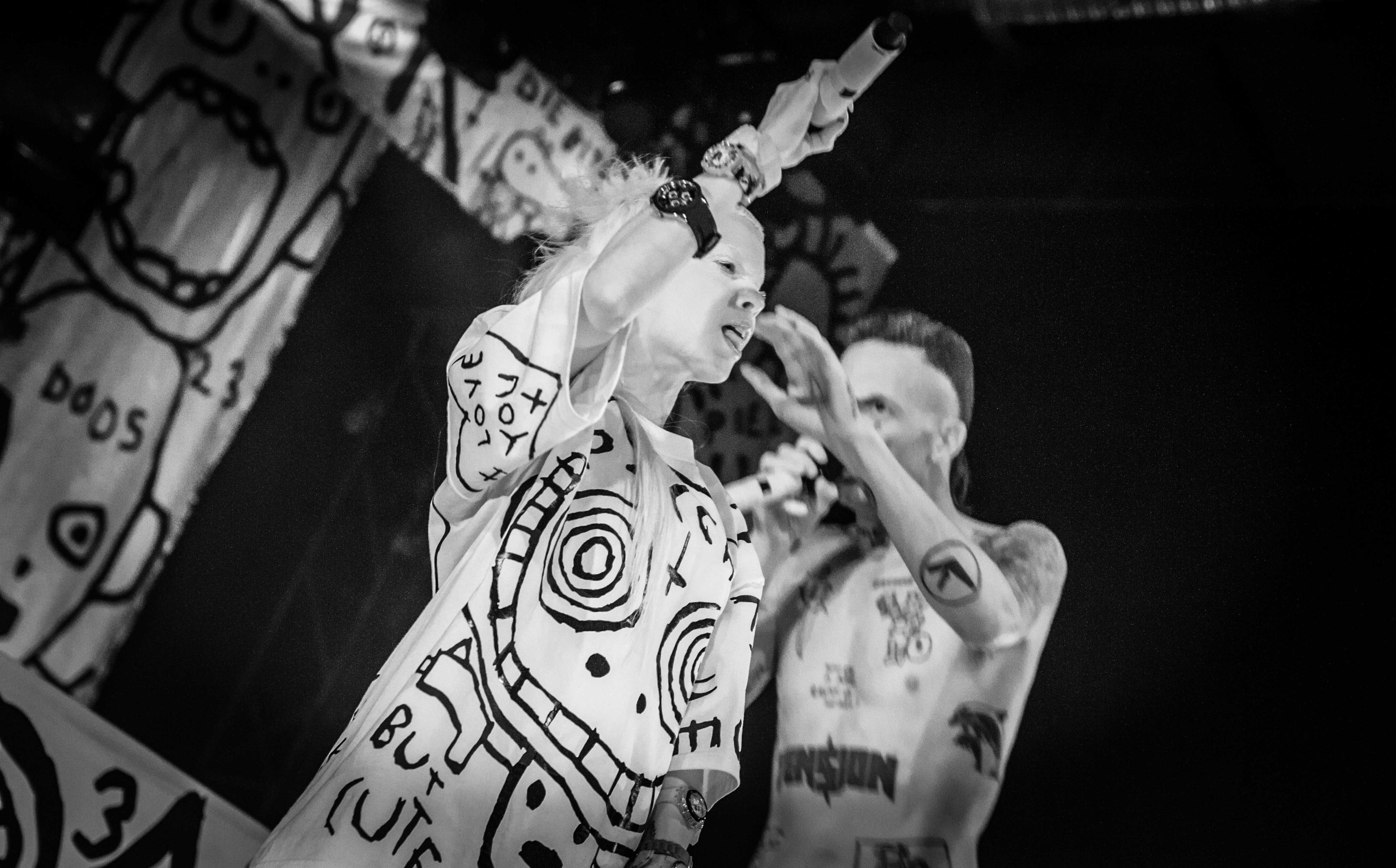 Die Antwoord live in der Berliner C-Halle am 23. Januar 2015