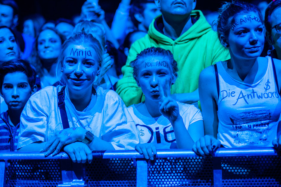 Die Antwoord in der Stadthalle Offenbach, 26. Januar 2015