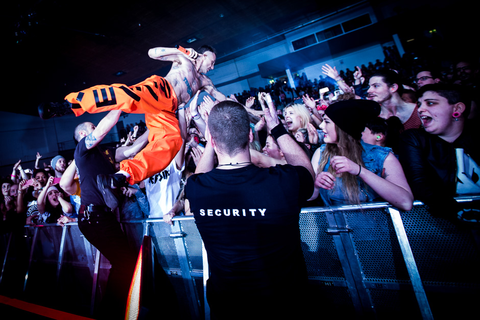 Die Antwoord in der Stadthalle Offenbach, 26. Januar 2015