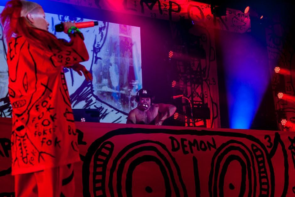 Die Antwoord in der Stadthalle Offenbach, 26. Januar 2015