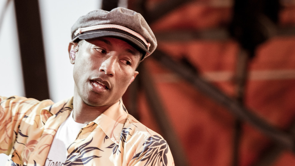 Pharrell Williams beim Roskilde Festival 2015