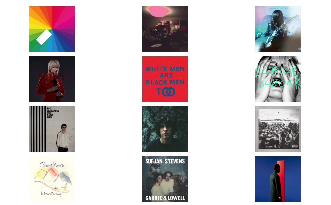 Die besten Alben des Jahres