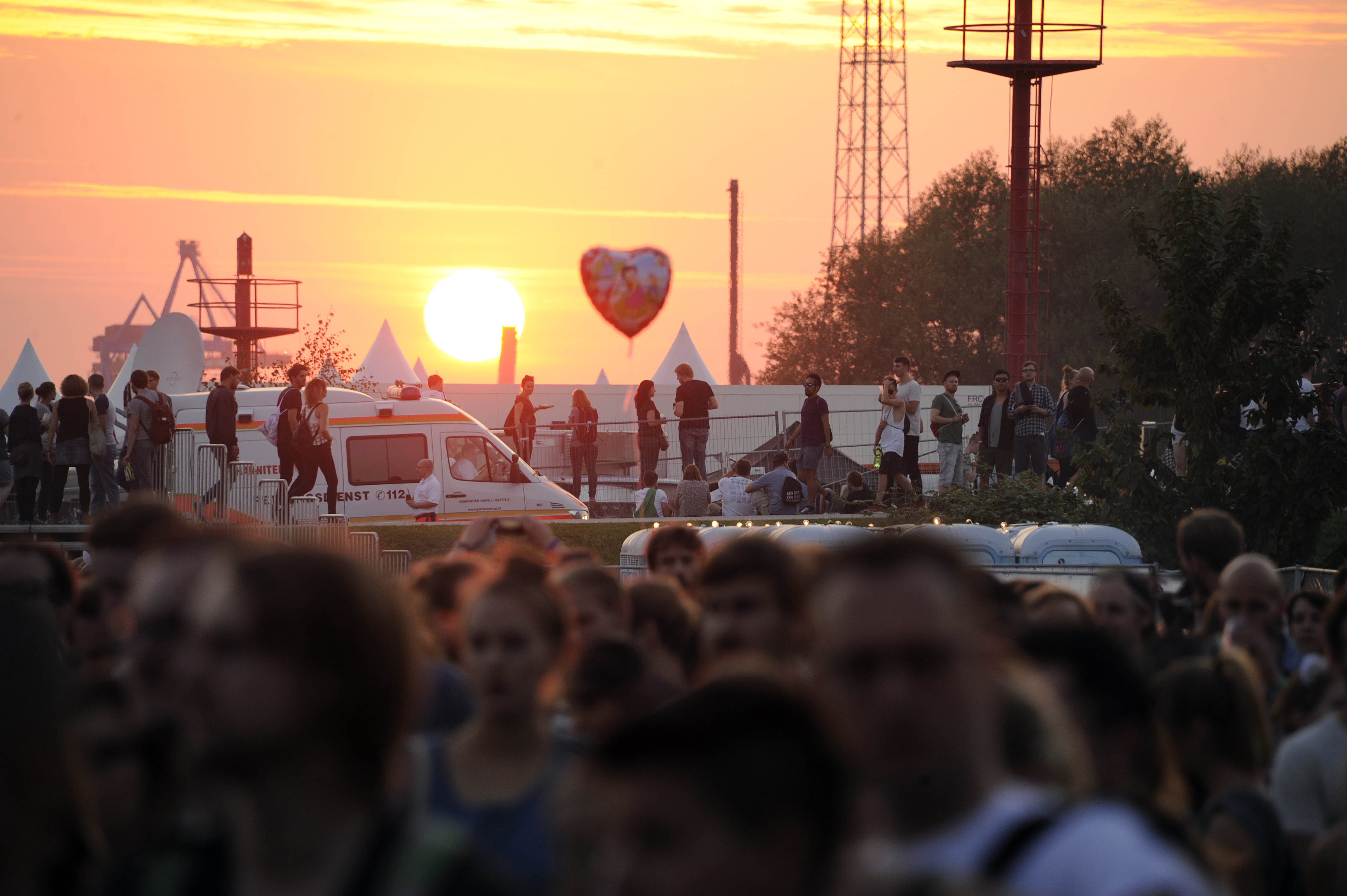 Publikum beim Dockville Festival 2015
