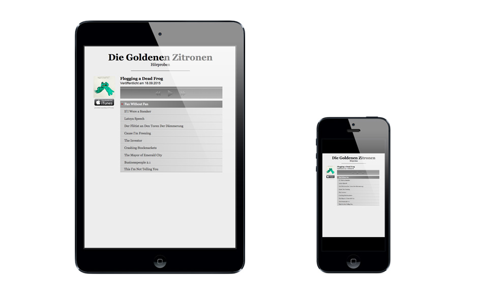 So sieht der neue Musikexpress als App aus.