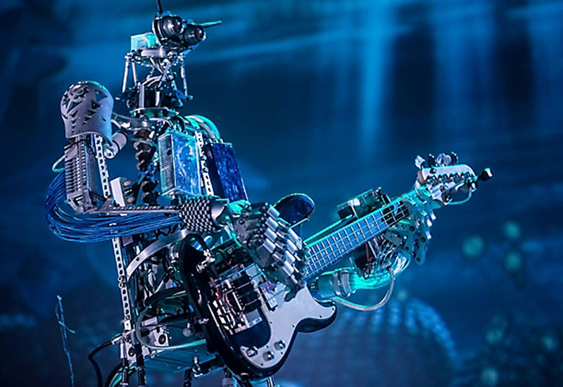 Roboter-Band Compressorhead soll erstes Album aufnehmen