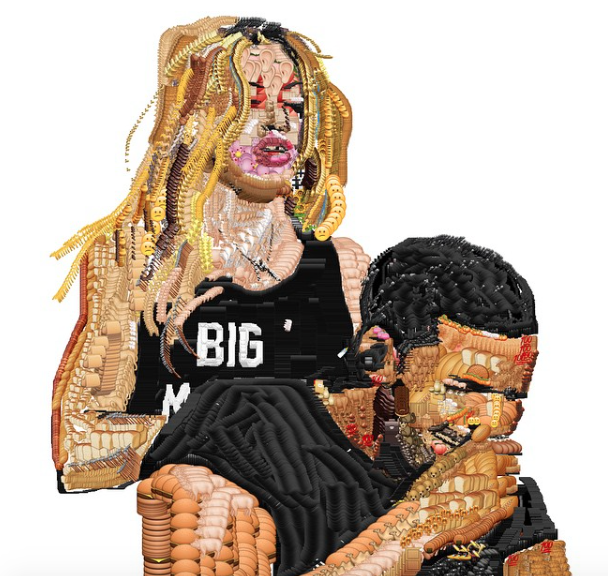 Rapper Drake und Madonna