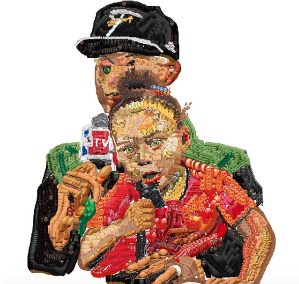 Basketballer Steven Curry und seine Tochter