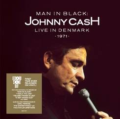 Johnny Cash – MAN IN BLACK LIVE IN DENMARK 1971: Weiße und rote LP
