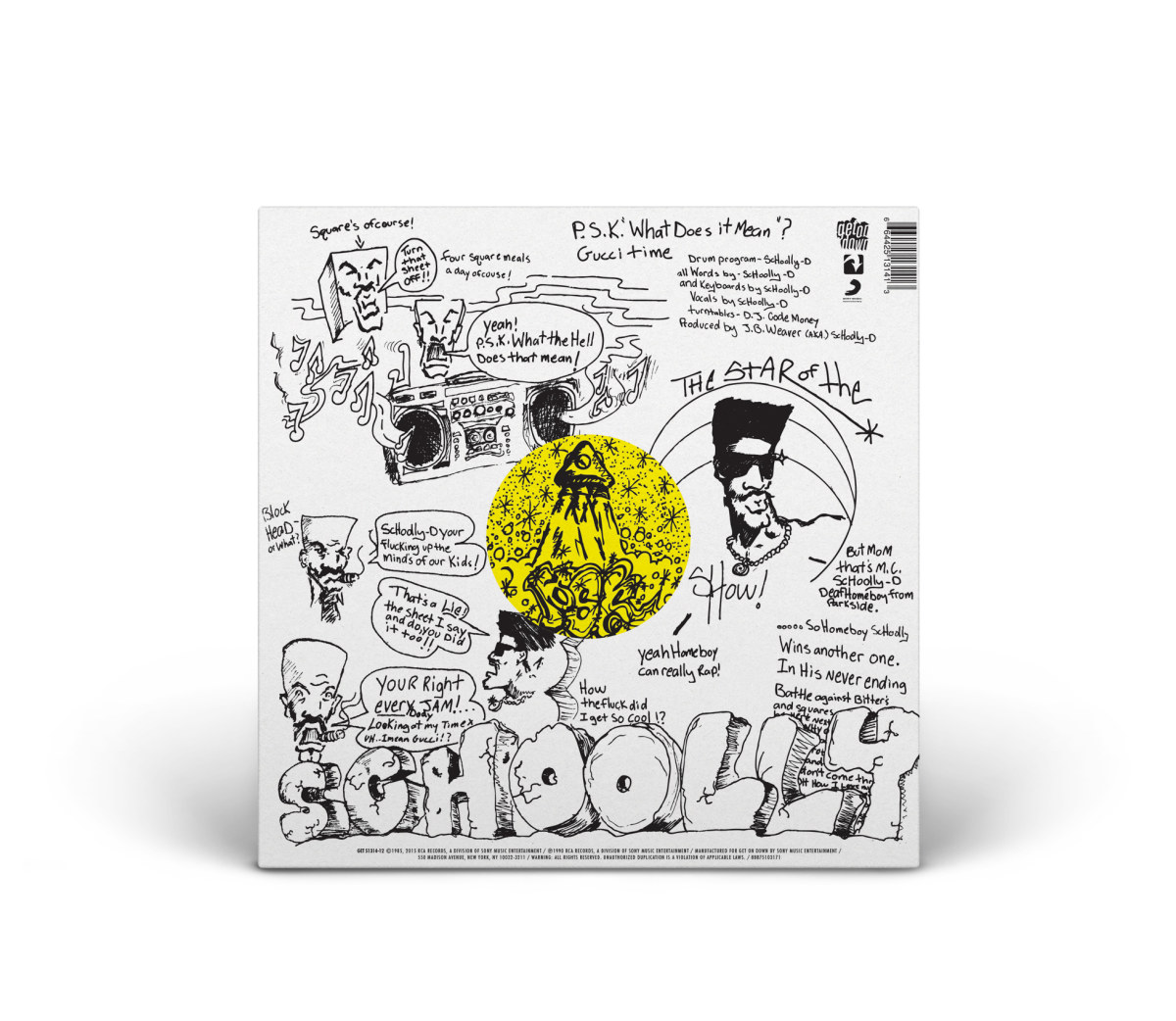Schoolly D – GUCCI TIME: 12"-Vinyl