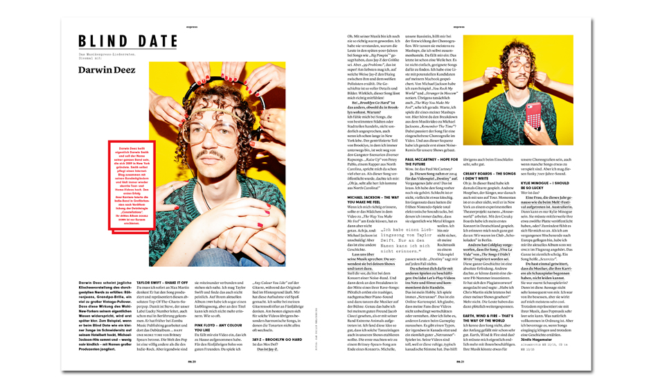 So sieht der neue Musikexpress aus.