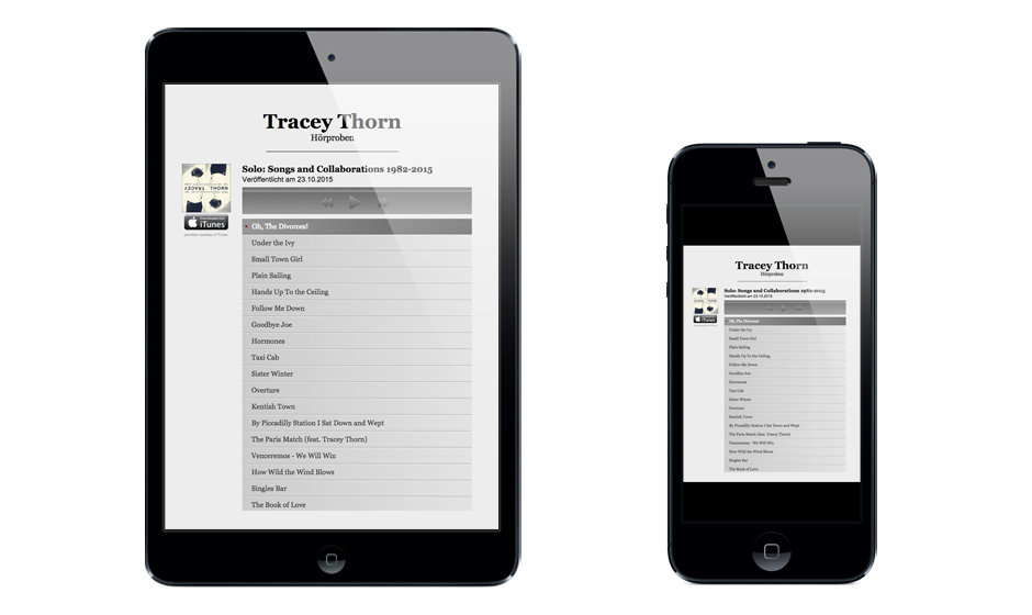 So sieht der neue Musikexpress als App aus.