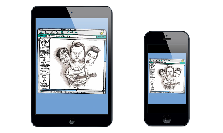 So sieht der neue Musikexpress als App aus.