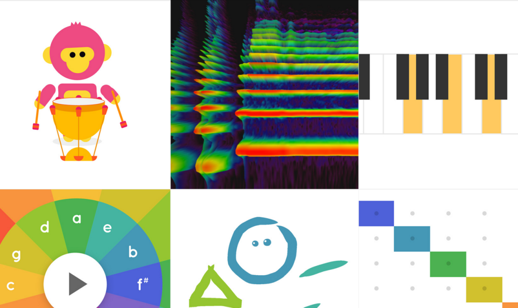 Das Chrome Music Lab ist ein musikalischer Experimentierkasten