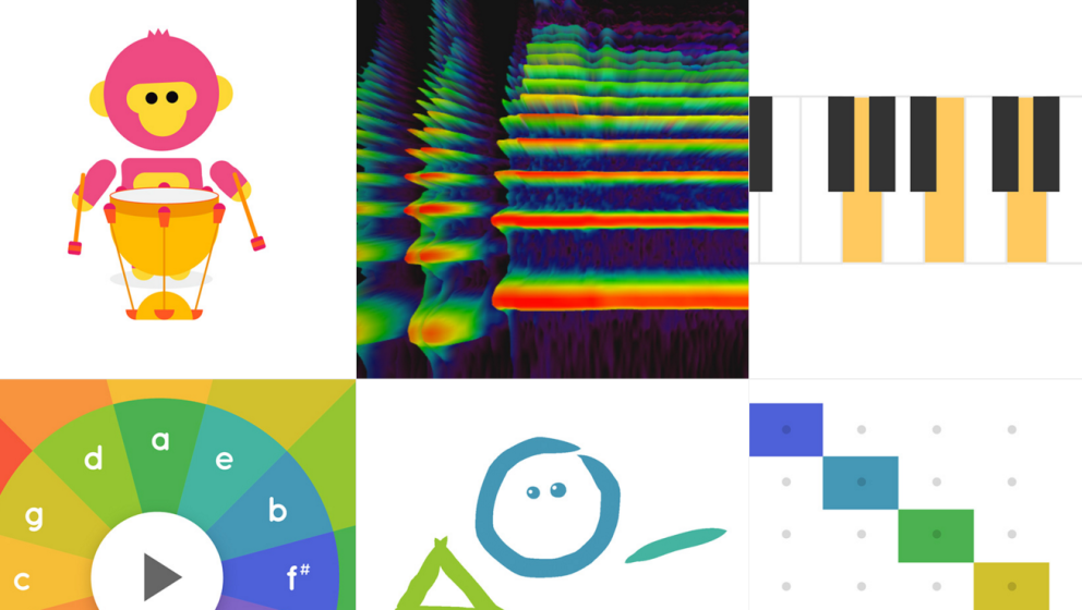 Das Chrome Music Lab ist ein musikalischer Experimentierkasten