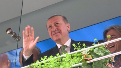 Erdowinkt, erdozensiert.