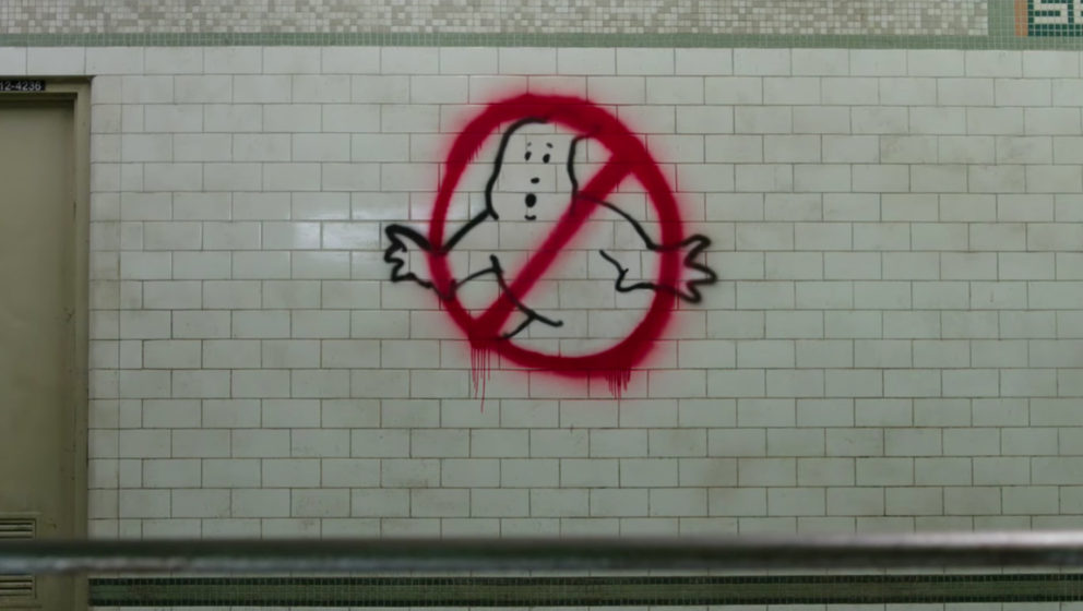 Das ikonische Logo der Ghostbusters