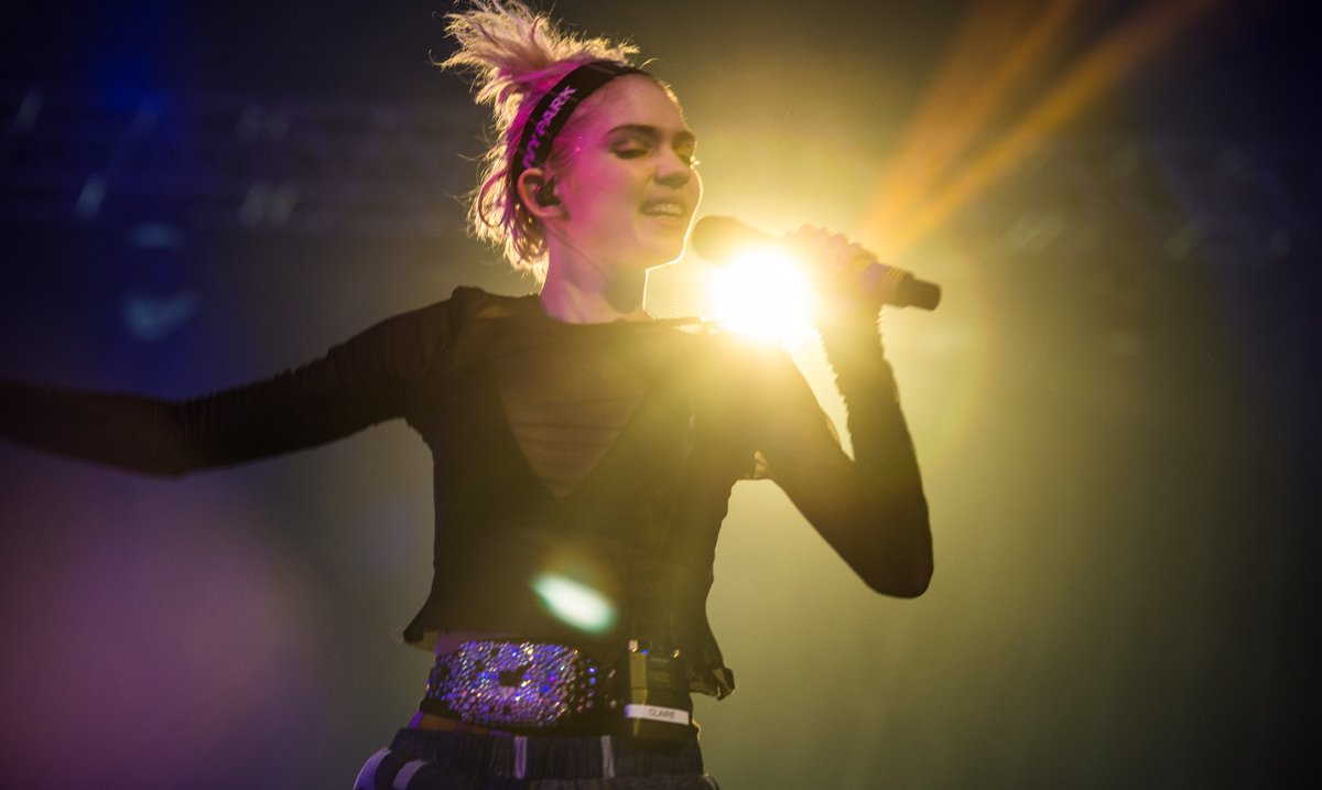 Grimes beim Roskilde Festival 2016