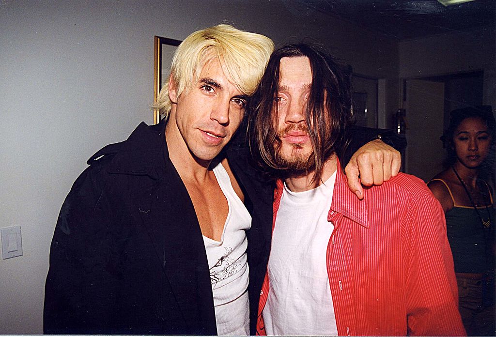 John Frusciante, hier 1999 neben Peppers-Sänger Anthony Kiedis