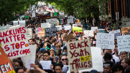 Tensions In Baltimore Continue To Simmer After Days Of Riots And Protests Over Death Of Freddie Gray