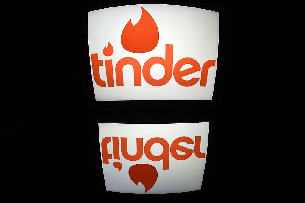 Das Logo von Tinder
