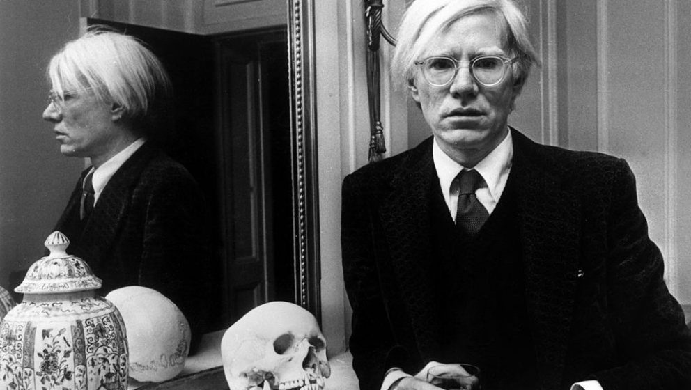 American pop artist Andy Warhol (1928 - 1987) in London on 22nd November 1975.  (Photo by AGIP/RDA/Getty Images)