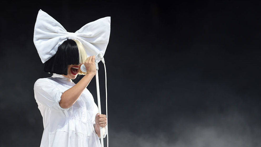 Sia bei ihrem Auftritt auf dem V Festival Ende August in Chelmsford in Großbritannien
