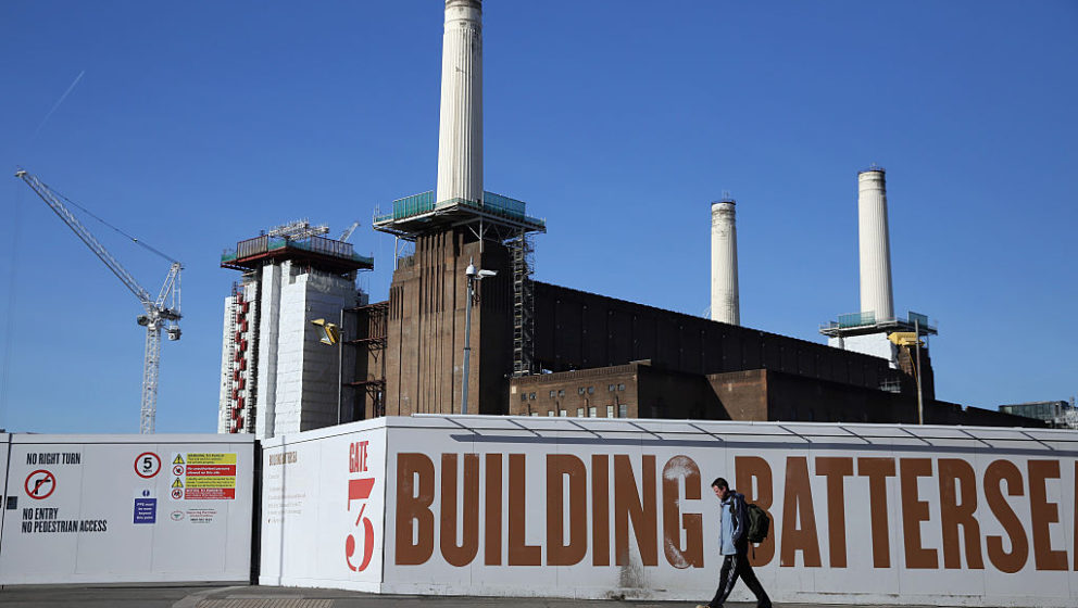 Die ikonische Battersea Power Station in London