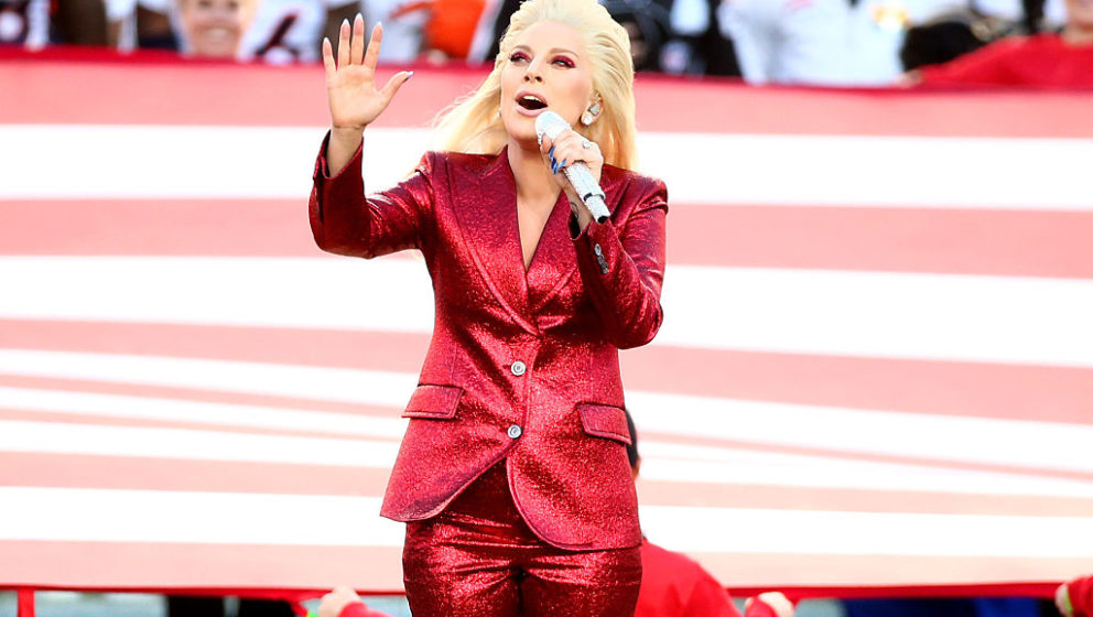 Lady Gaga beim diesjährigen Super Bowl
