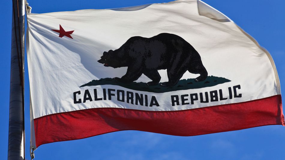 Kalifornische Flagge