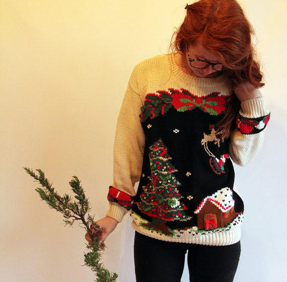 weihnachtspullover strick