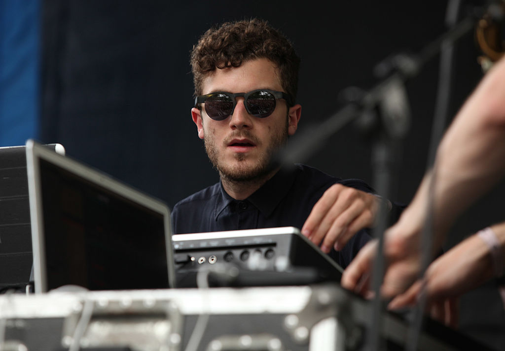 CHICAGO, IL - JULY 14: Musician Nicolas Jaar performs during the 2012 Pitchfork Music Festival in Union Park on July 14, 2012 in Chicago, Illinois. (Photo by Barry Brecheisen/WireImage)