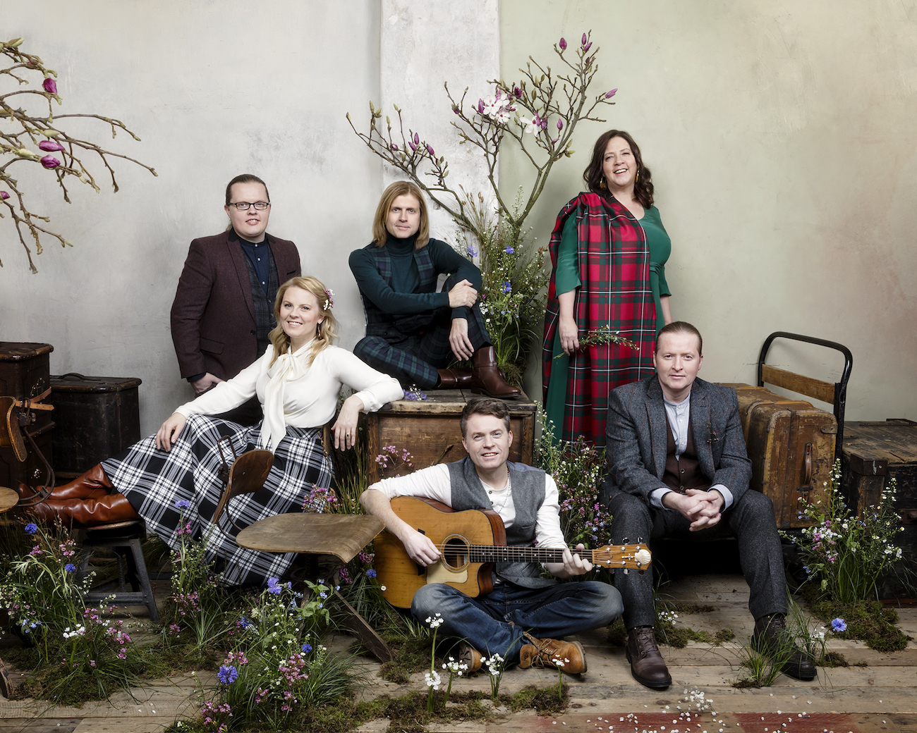 Ohne Paddy und Maite: The Kelly Family 2017. Und nein, dieses Foto bewirbt kein Weihnachtsalbum.