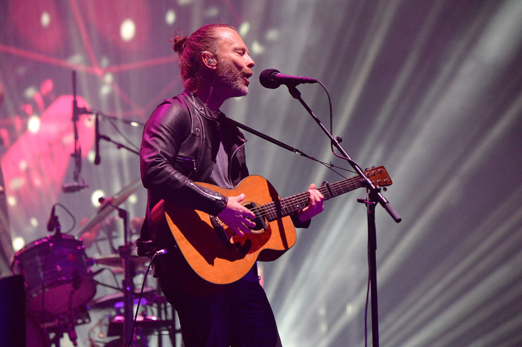Thom Yorke mit Radiohead beim Coachella Festival 2017 (erstes Wochenende)