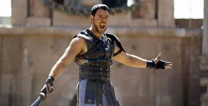 Russell Crowe in „Gladiator“.