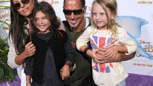 BEVERLY HILLS, CA - AUGUST 28:  Singer Chris Cornell and his wife Vicky Karayiannis and their children arrive to the speci...