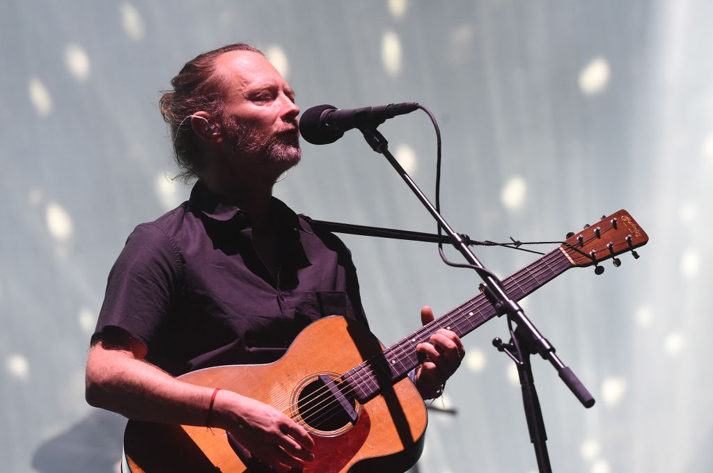 Thom Yorke mit Radiohead beim Coachella 2017