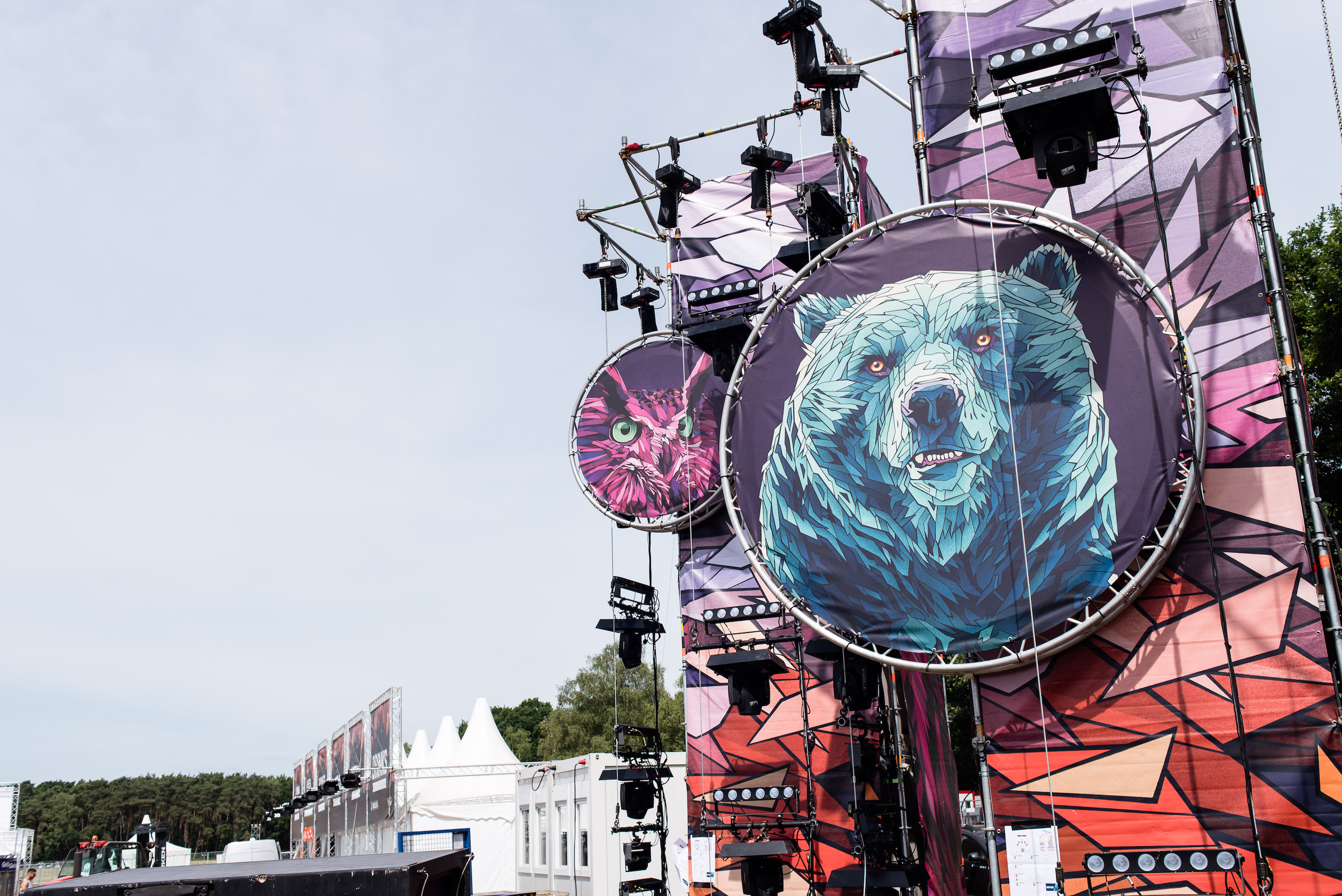 Hurricane 2017: So sah es beim Aufbau aus