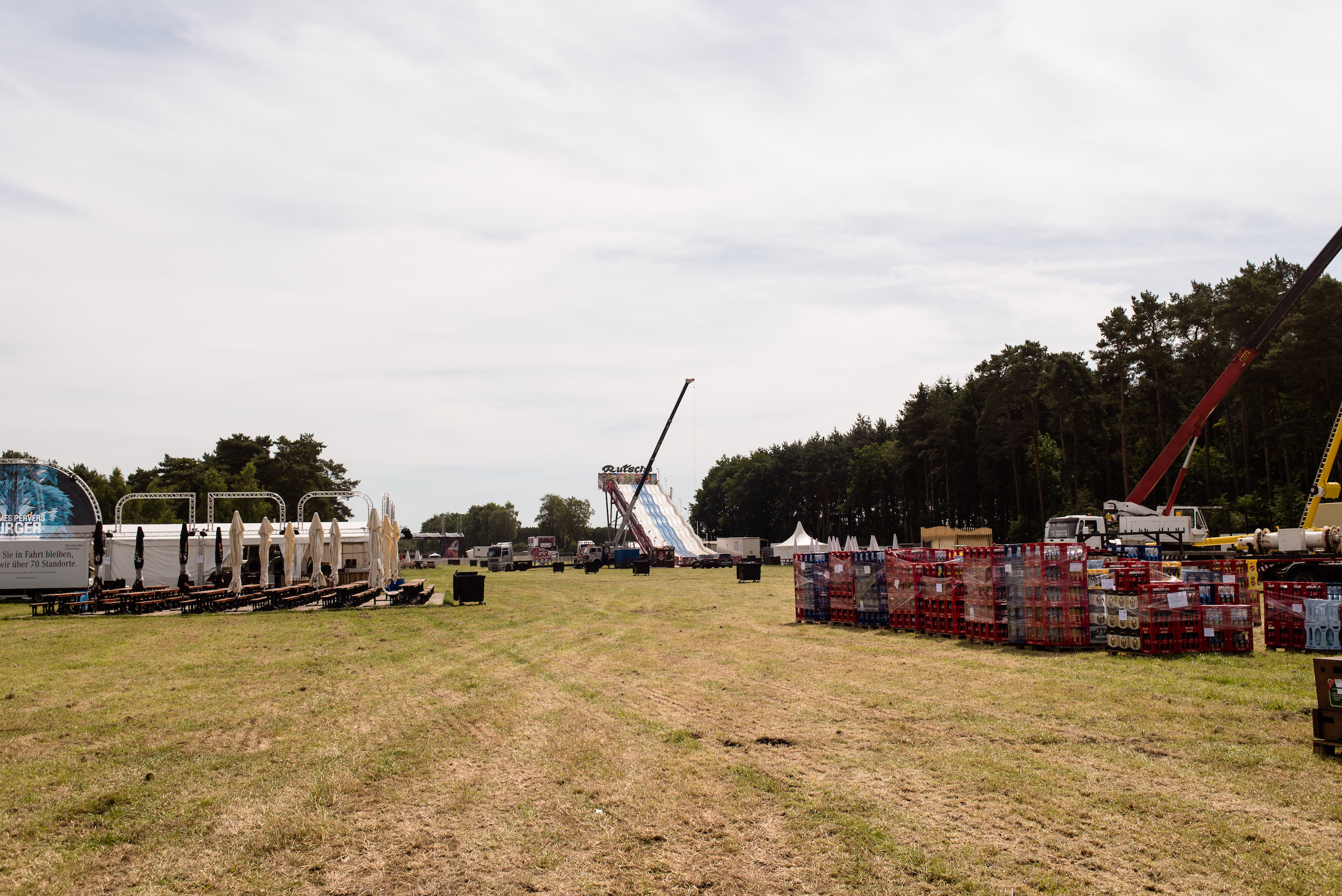 Hurricane 2017: So sah es beim Aufbau aus